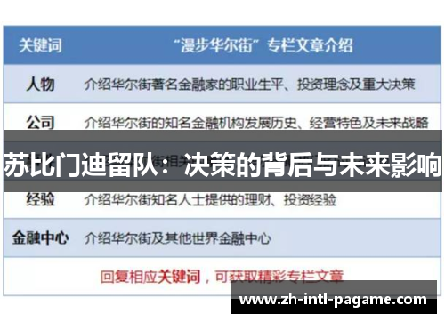 苏比门迪留队:决策的背后与未来影响 苏比门迪留队:决策的背后与未来影响
