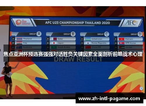 焦点亚洲杯预选赛强强对话胜负关键因素全面剖析前瞻战术心理